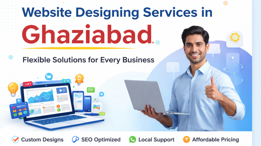 Website designing services in Ghaziabad image