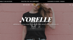 Norelle Fashion E-commerce SEO Portfolio
