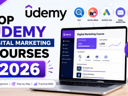 Top Free & Paid Udemy Digital Marketing Courses for Beginners in 2026 image