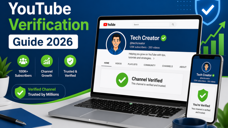 How to Get Verified on YouTube in India (2026 Guide) image