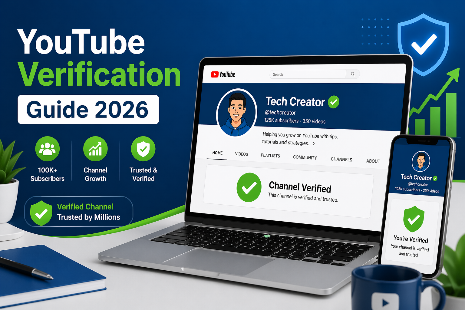 How to Get Verified on YouTube in India (2026 Guide)