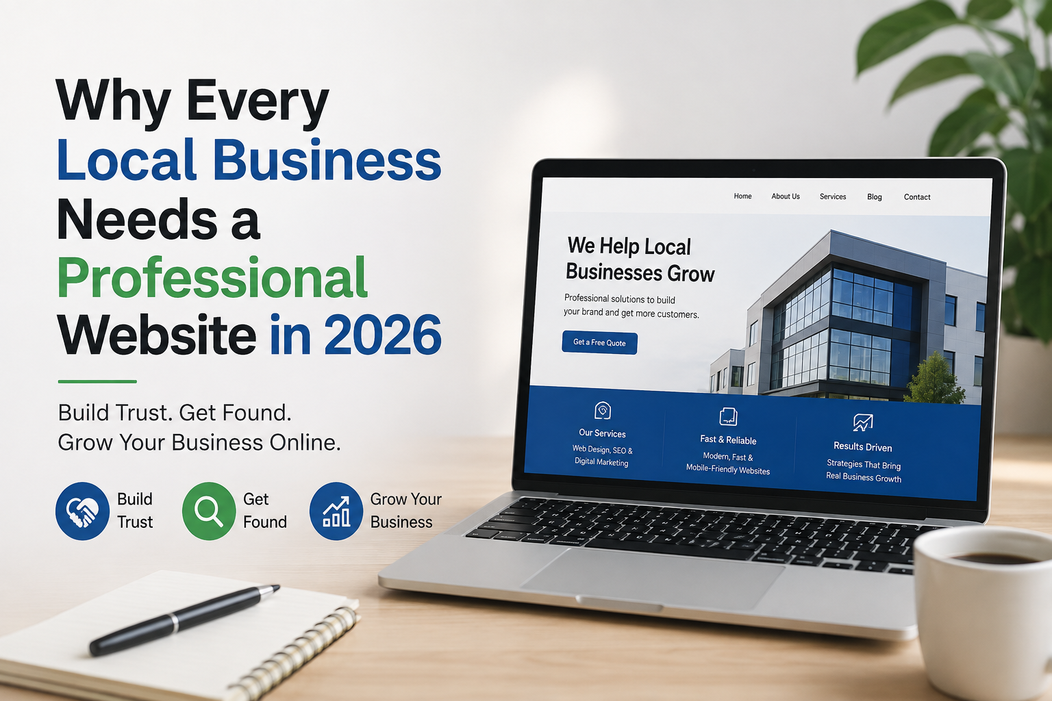 Why Every Local Business Needs a Professional Website in 2026